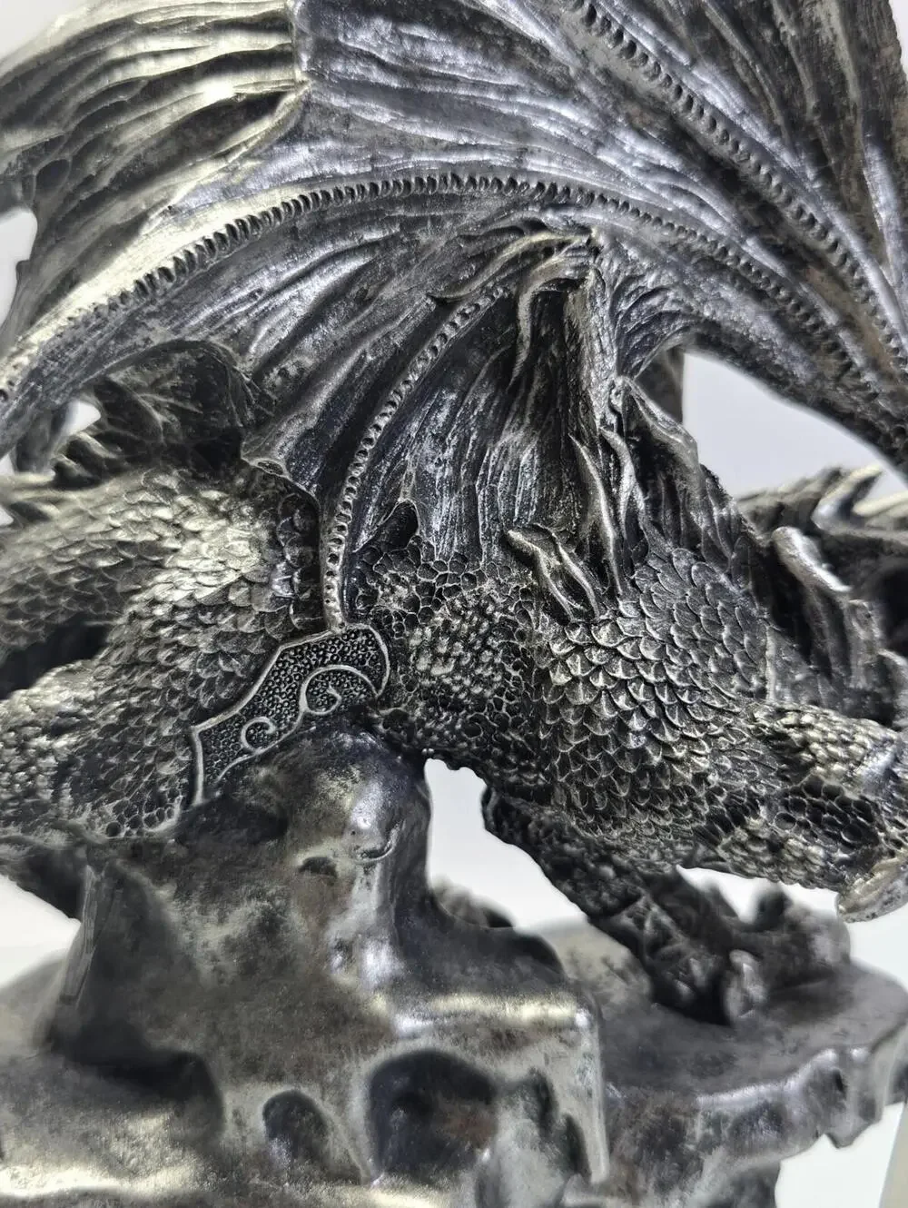 Impresive Dragon Letter Opener Statue Gothic Fantasy Collector Display 15